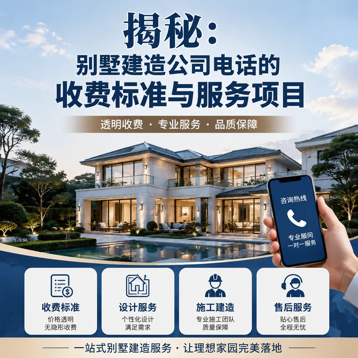 揭秘：贞丰别墅建造公司电话的收费标准与服务项目