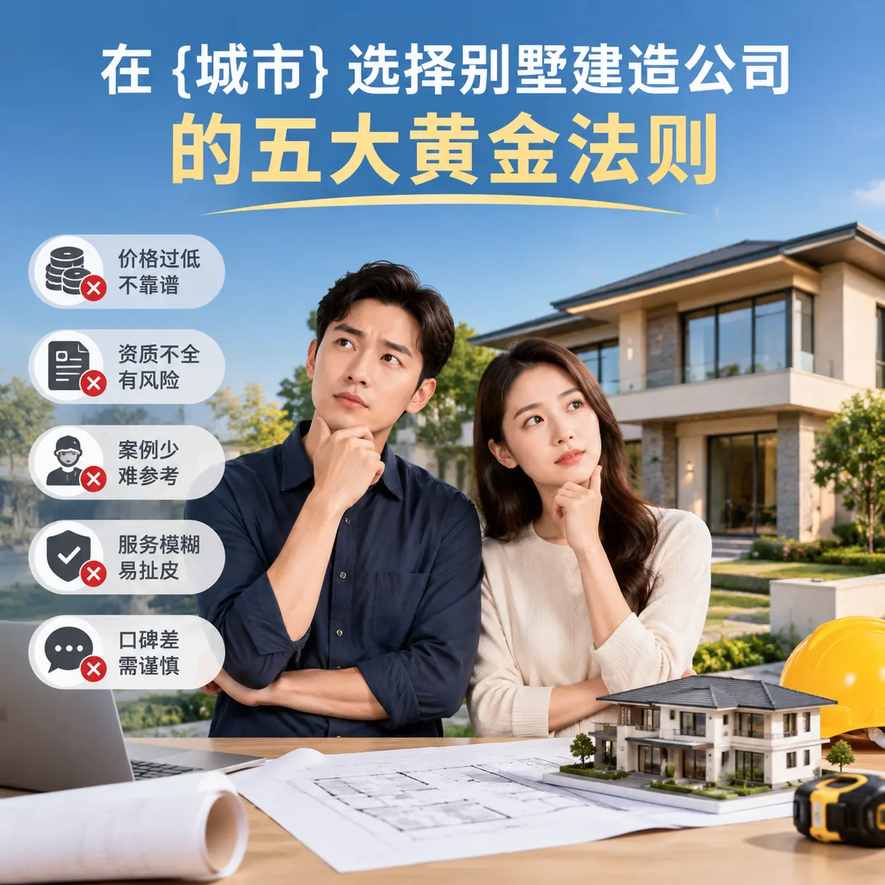 在 贞丰 选择别墅建造公司的五大黄金法则