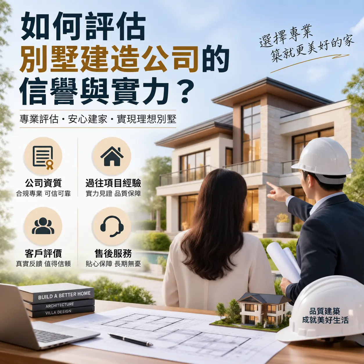 如何评估 贞丰 别墅建造公司的信誉与实力？