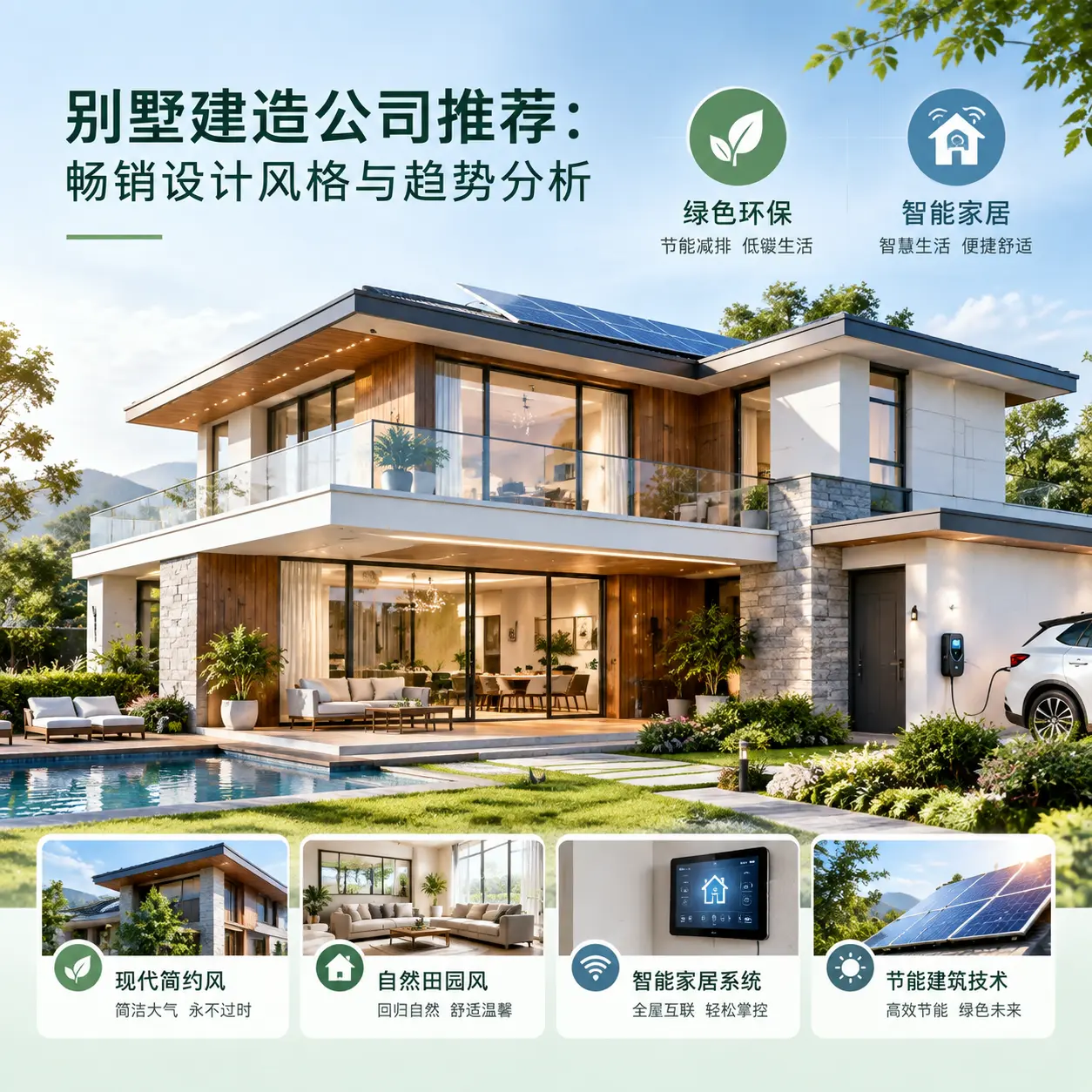 别墅建造公司推荐: 贞丰 畅销设计风格与趋势分析