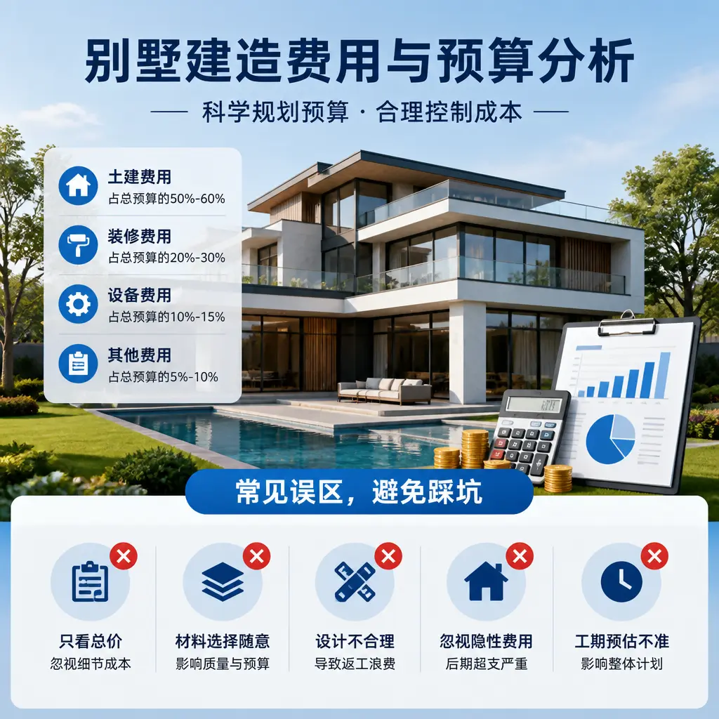 别墅建造公司推荐: 贞丰 建造别墅的费用与预算分析