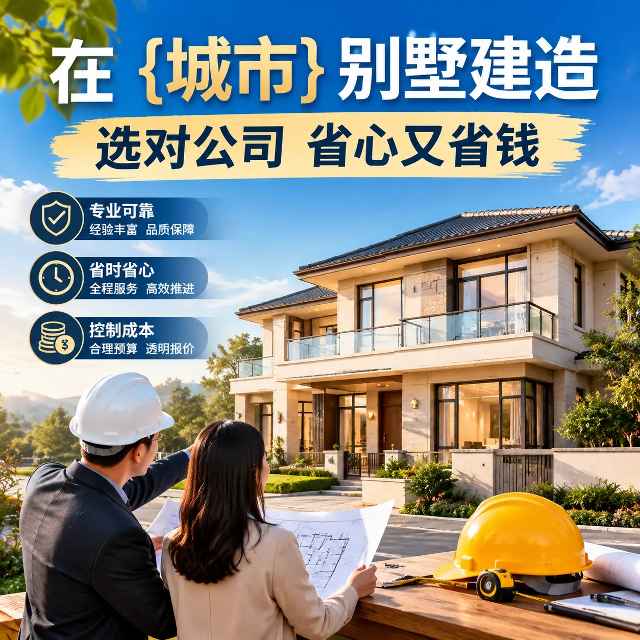 在 贞丰 别墅建造，选对公司省心又省钱