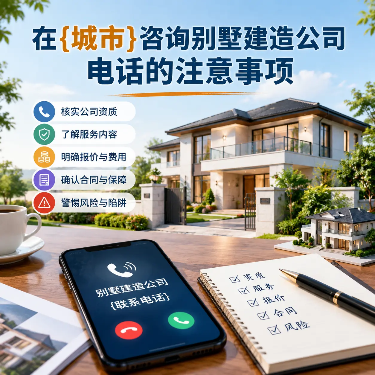 在贞丰咨询别墅建造公司电话的注意事项