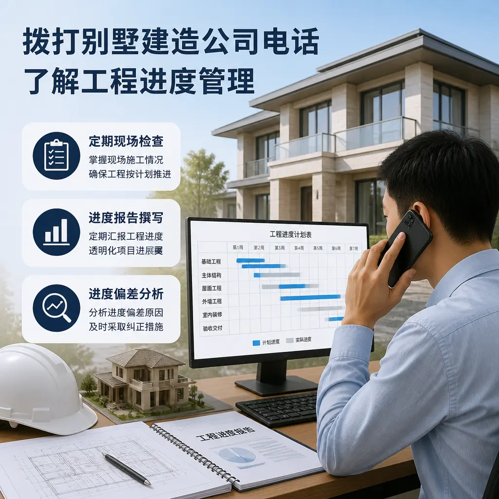 拨打贞丰别墅建造公司电话,了解工程进度管理