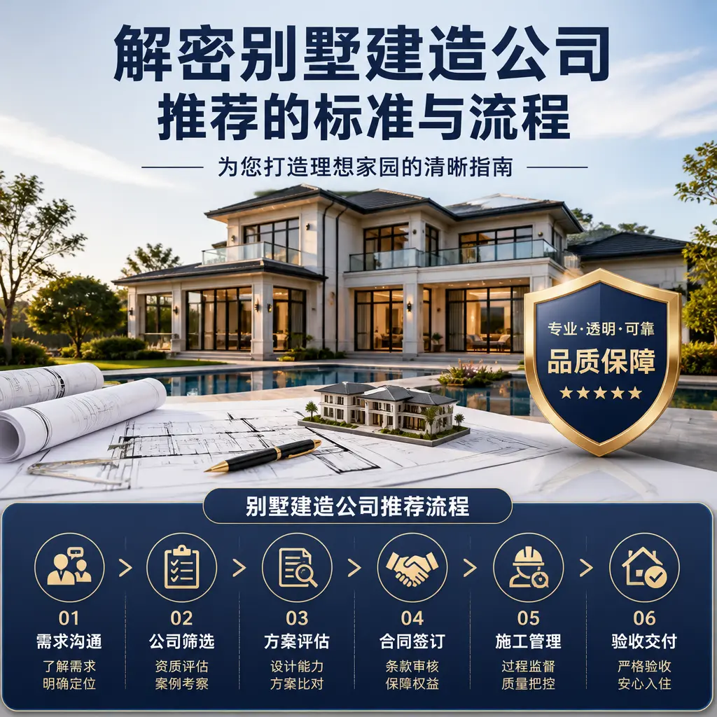 解密别墅建造公司推荐的标准与流程在 贞丰