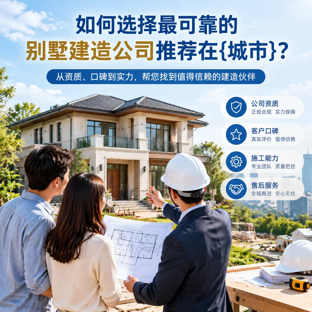 如何选择最可靠的别墅建造公司推荐在贞丰?
