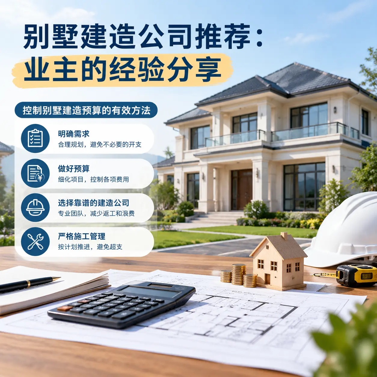 别墅建造公司推荐: 贞丰 业主的经验分享