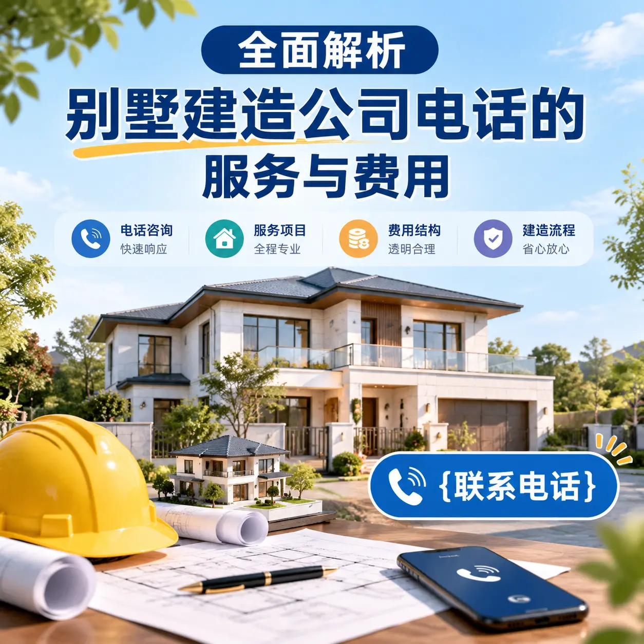 全面解析贞丰别墅建造公司电话的服务与费用